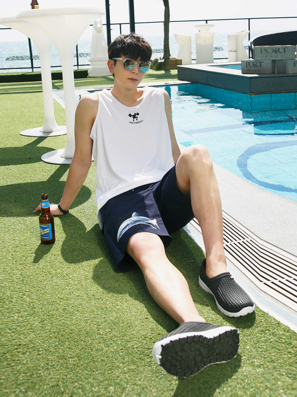 (M-3XL)<BR>보이즈 샤크 Wake pants