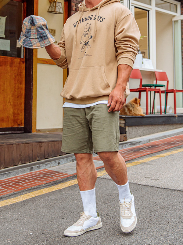 (L-5XL)<BR>모리티아 Banding Shorts