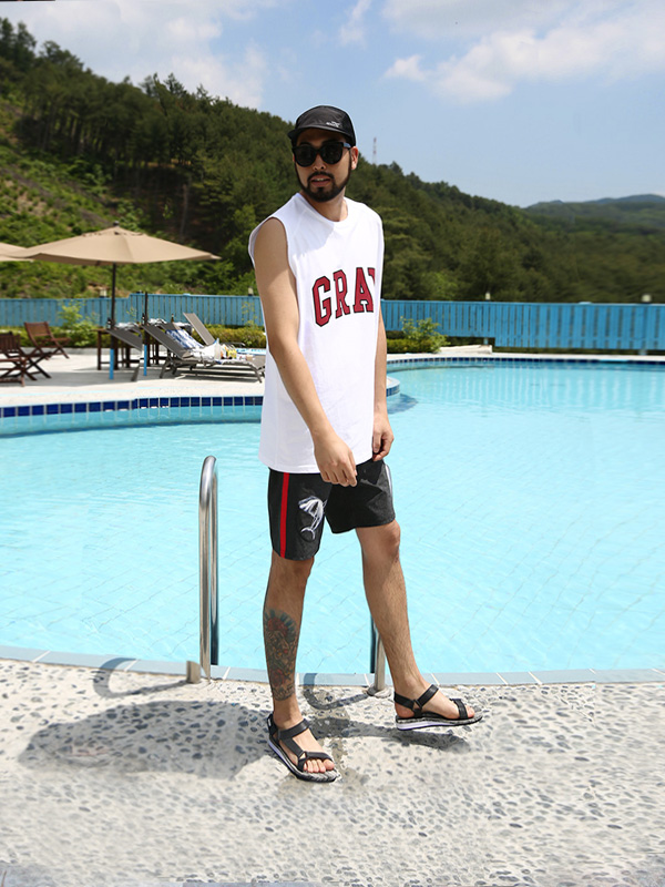 (M-2XL)<BR>멜란지샤크 Wake pants