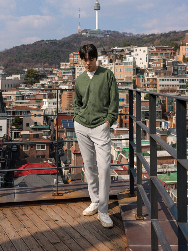 (M-5XL)<br>티라프 V-neck Cardigan