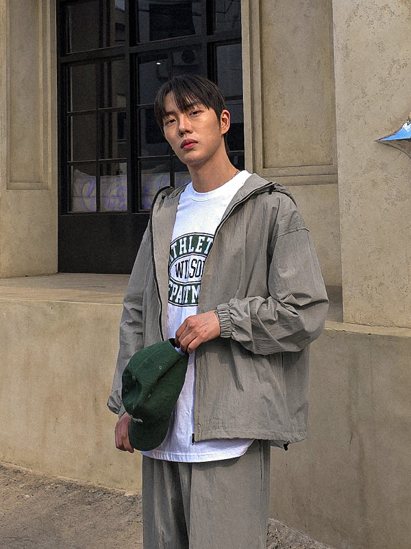 (M-4XL)<br>바간다토 Hoodies zip up