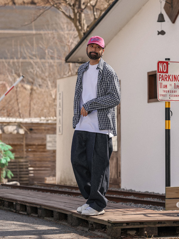 아냐투야 checkered shirt