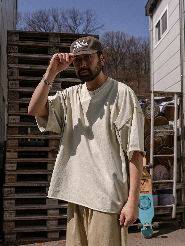 아로요스 pigment Short T shirts