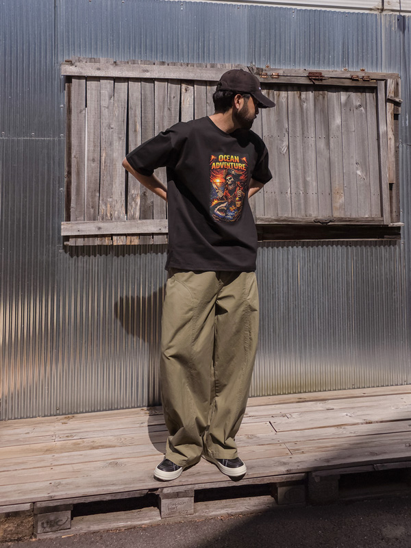 (M-3XL)<BR>타르탈 커브드 banding pants