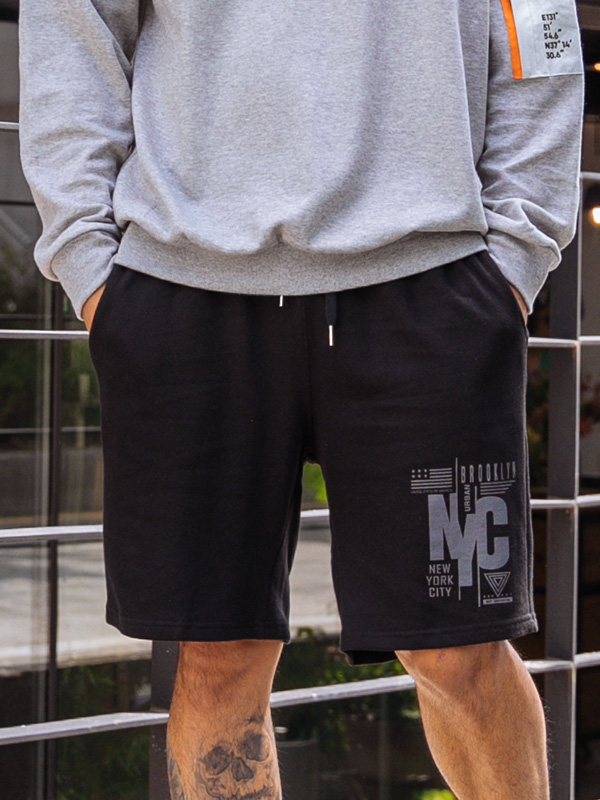 (M-6XL)<BR>아이다호 NYC Banding Shorts