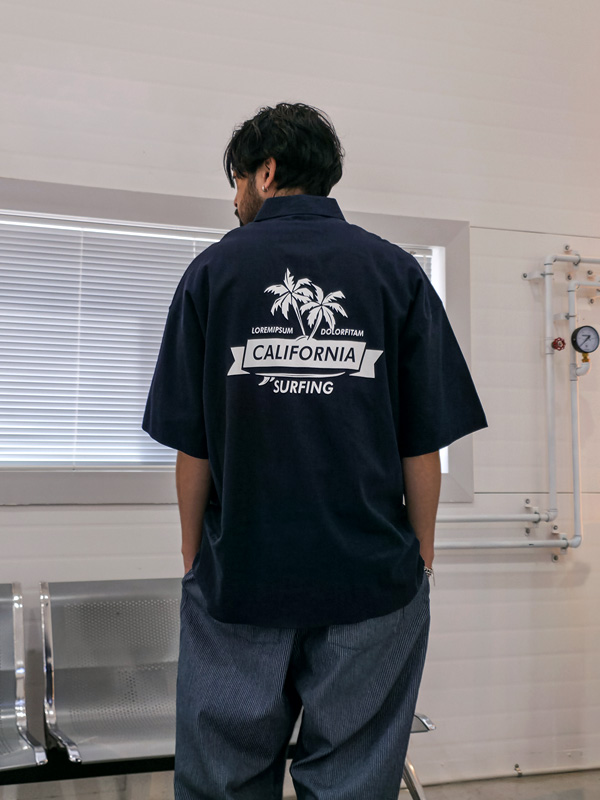 (XL-5XL)<br>라가드마 linen short-sleeved shirt