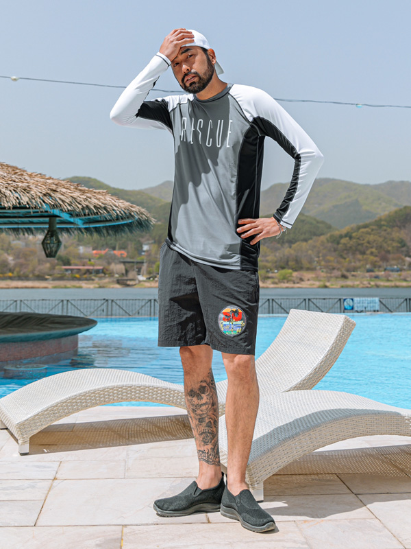 (M-3XL)<br>레스큐 rashguard