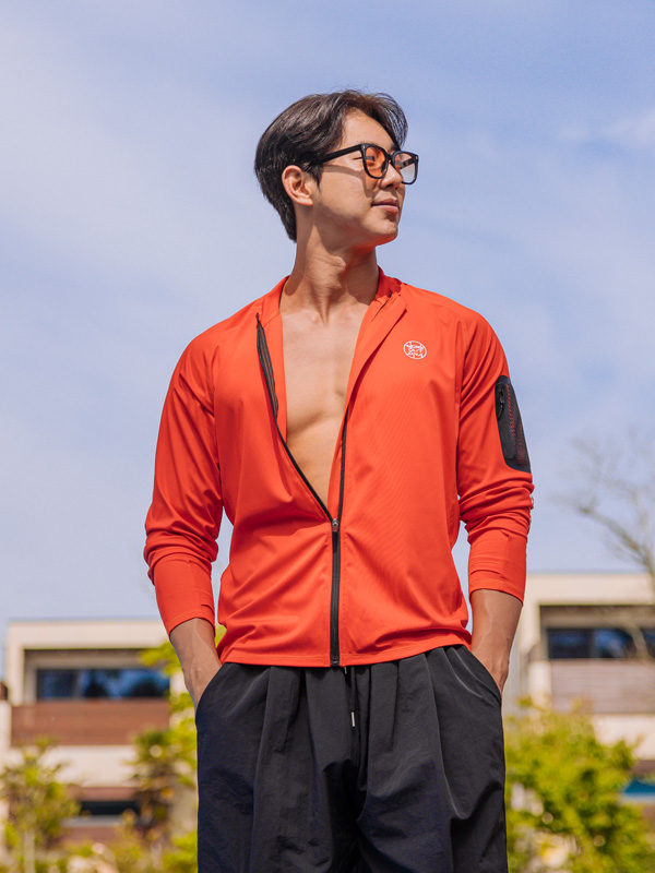 (L-5XL)<BR>니카시오 Zip up<br><font color="#072c81"><B>[ W.DNA ]</B></font>