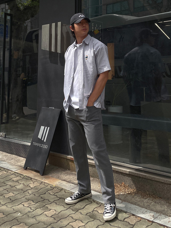 (M-6XL)<BR>디오누 Hidden banding Tapered denim pants <br><font color="#098a09"><B>Select length (Basic,Long+10cm)</B></font><BR><B><FONT COLOR="#ff4800">[Additional discount]</FONT></B>