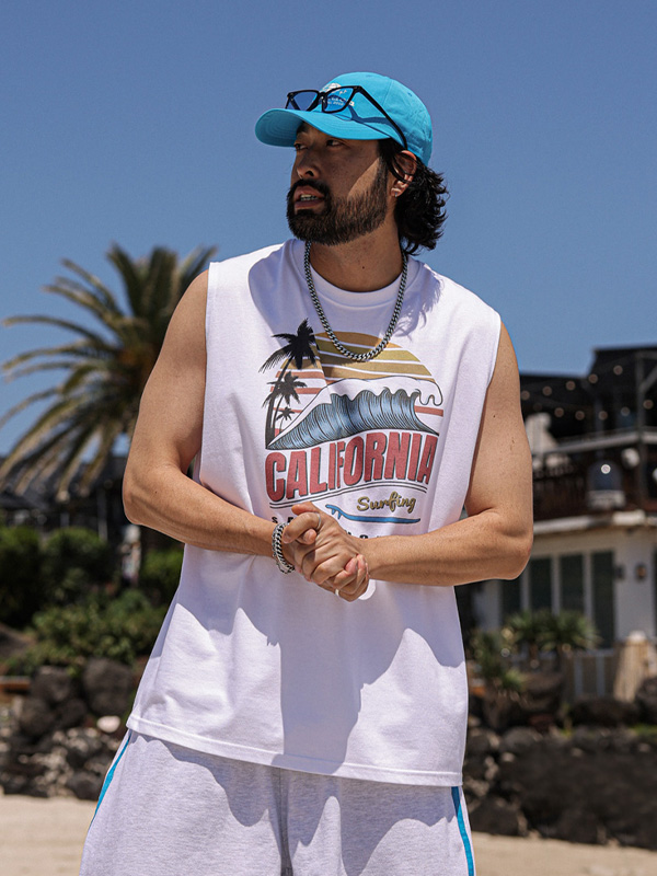 (L-5XL)<BR>조디링 Sleeveless shirts