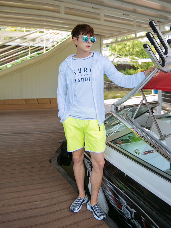 (M-5XL)<BR>훌라 Beach Hoodies zip up