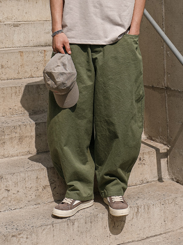 비완디 커브드 banding pants