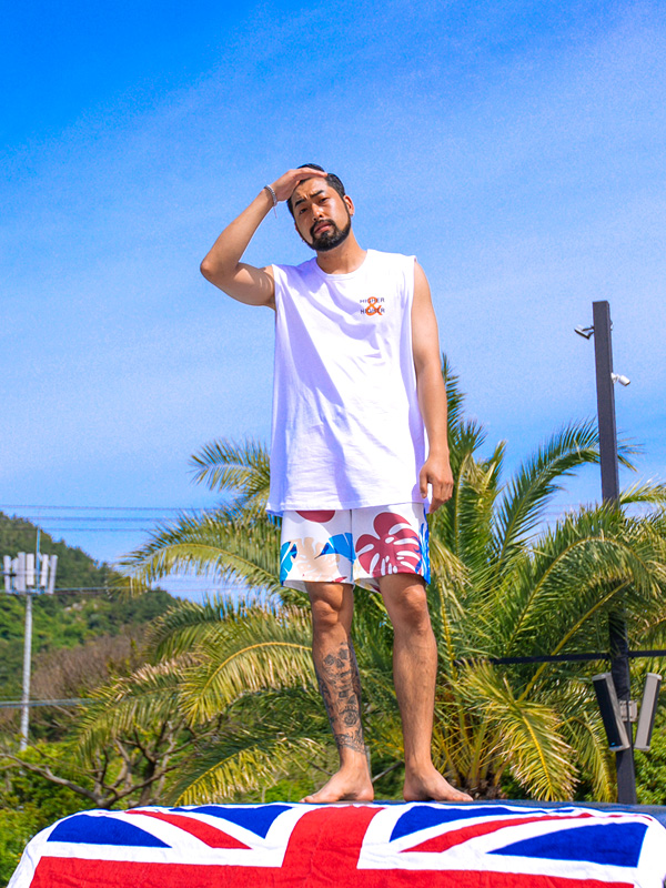 (M-5XL)<BR>캐니언 나뭇잎 Wake pants