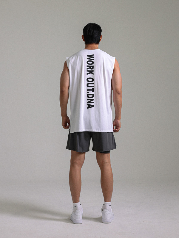 (XL-5XL)<br>워크아웃디엔에이 Modal sleeveless<br><font color="#072c81"><B>[ W.DNA ]</B></font>