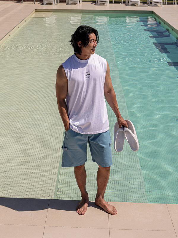 (L-5XL)<BR>사히드 Sleeveless shirts