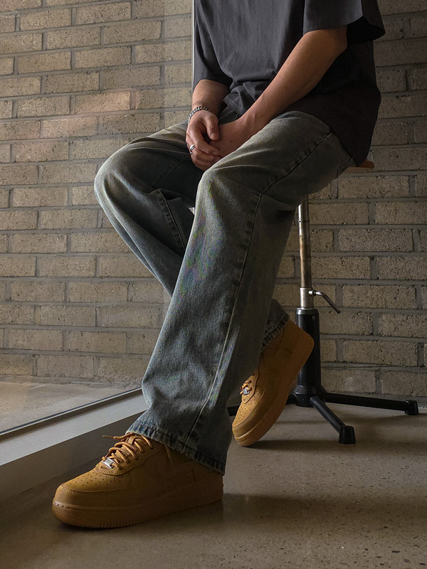 (30-46)<br>카우샴 Semi-wide fit denim pants 698