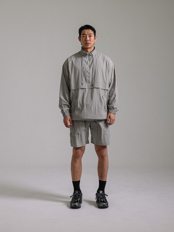 [SET](XL-6XL)<BR>다마르 anorak+스코샤 Banding Shorts<br><font color="#072c81"><B>[ W.DNA ]</B></font>