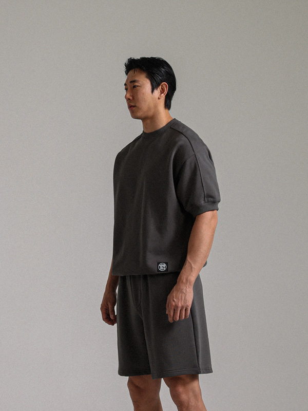 (XL-6XL)<br>토비나 Short-sleeve man-to-man<br><font color="#072c81"><B>[ W.DNA ]</B></font>