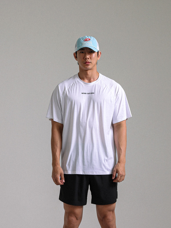 (L-6XL)<BR>바마코니 Functional Short T shirts T026<br><font color="#072c81"><B>[ W.DNA ]</B></font>