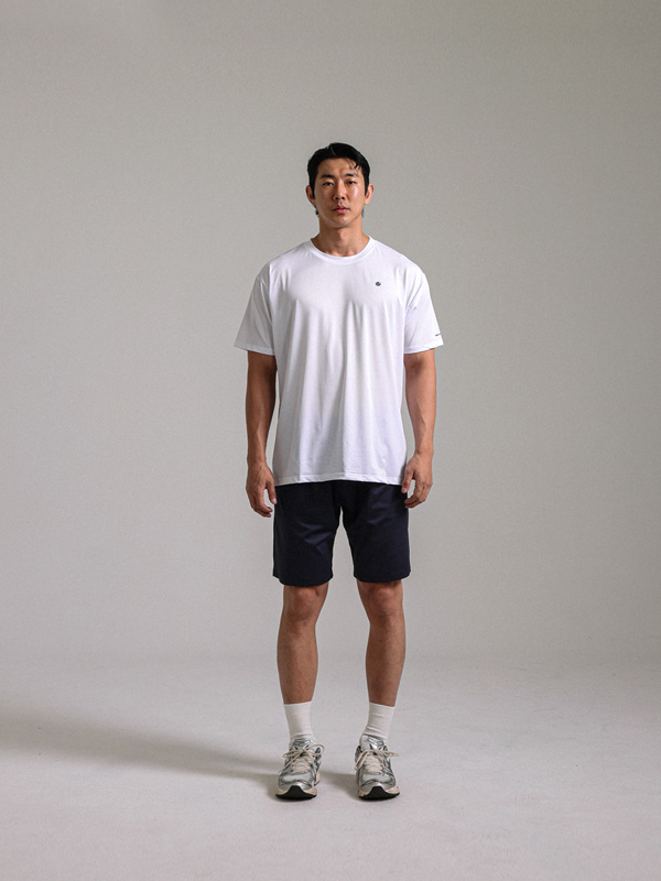 (L-6XL)<br>판타노즈 Functional mesh short-sleeved T-shirt T028<br><font color="#072c81"><B>[ W.DNA ]</B></font>