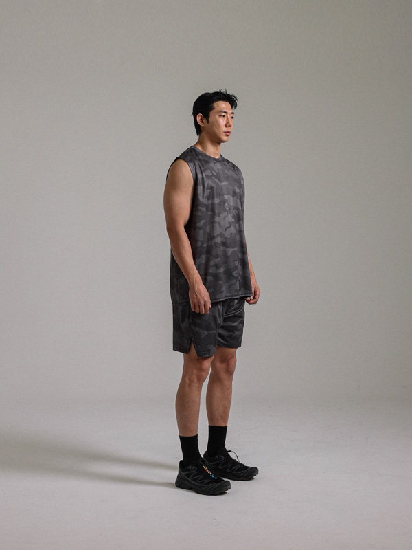 (M-6XL)<BR>해링턴 Mesh Banding Shorts<br><font color="#072c81"><B>[ W.DNA ]</B></font>
