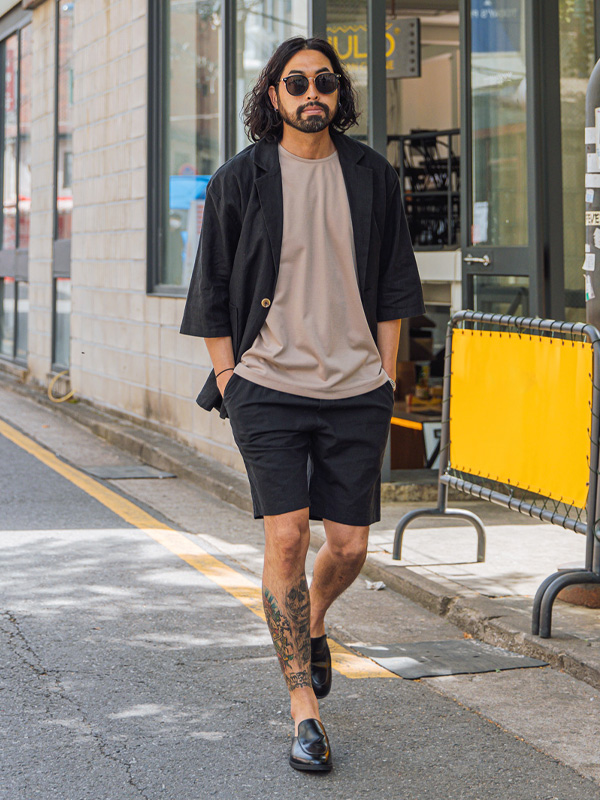 (XL-6XL)<BR>알테오 Linen6부자켓