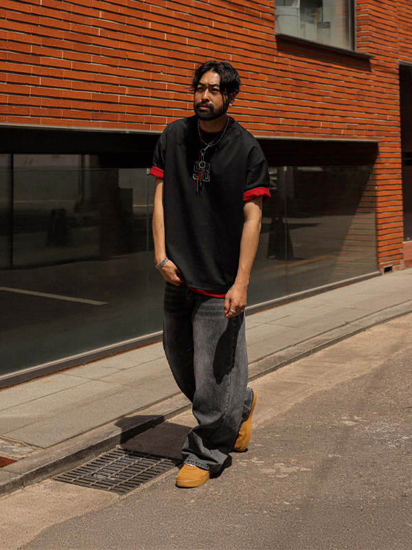 (L-7XL)<BR>카니타스 Short T shirts 66108