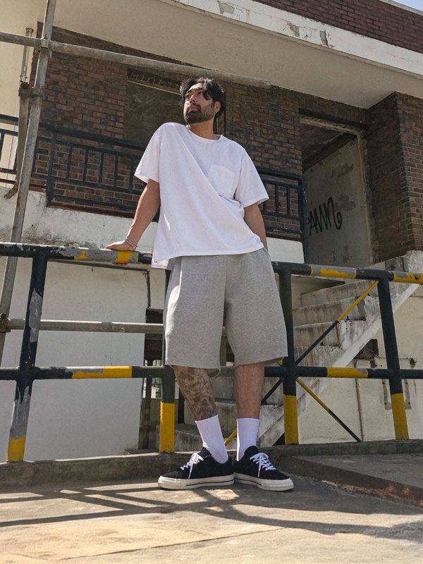 (M-6XL)<br>한시업 Functional pocket short-sleeved T-shirt