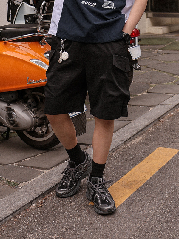 (M-4XL)<br>호킹힐스 cargo banding shorts