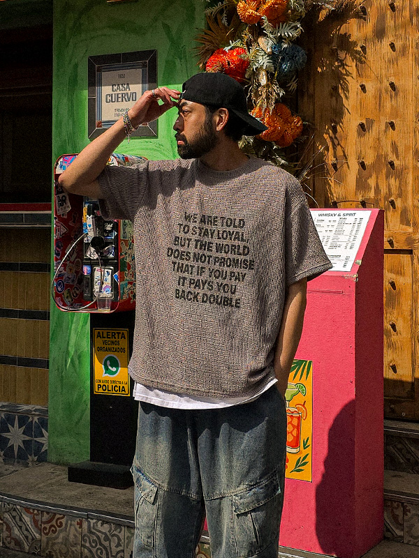 ( XL-6XL)<BR>루드냐 short-sleeved knitwear
