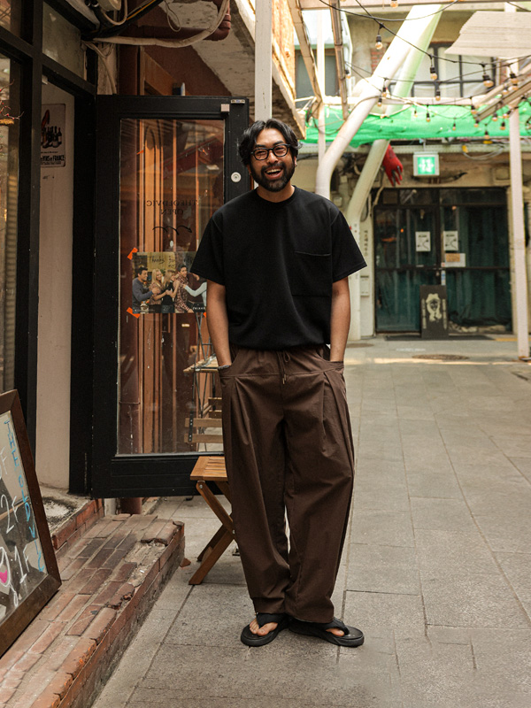 (XL-6XL)<BR>사브라타 wide fit linen banding pants