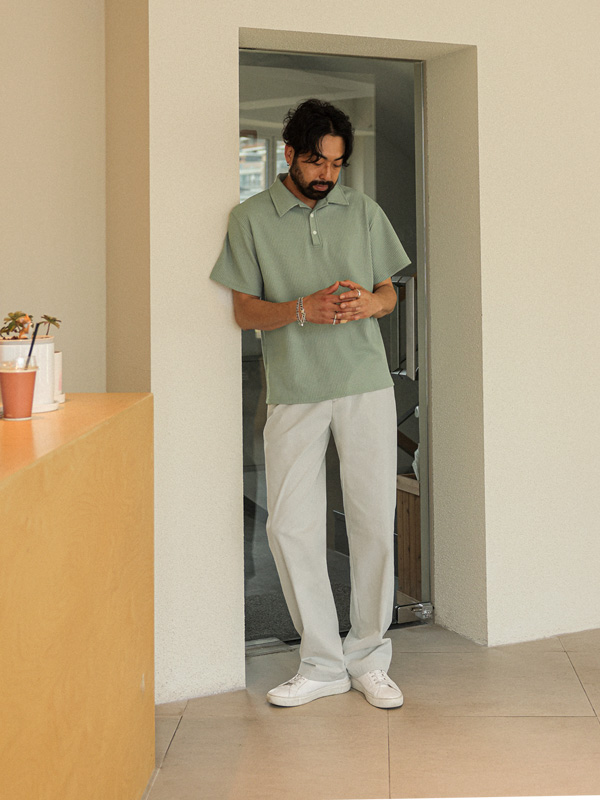 <font color="#660616">[Big ing EVENT product]</font><br>(M-7XL)<BR>론파인 standard fit 스판슬랙스 P024