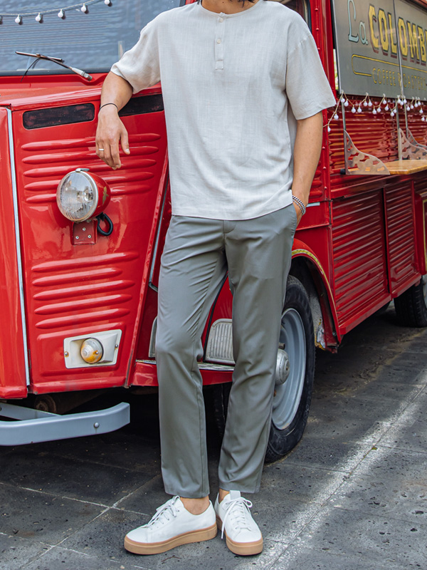 <font color="#cc4533">★오까네데이★</font><br>(M-5XL)<BR>아미아나  Sidebanding Pants