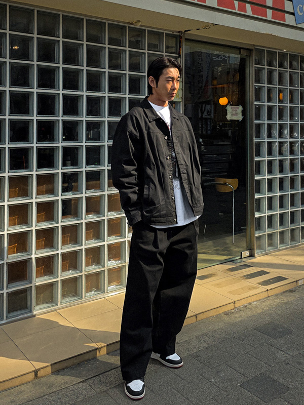 [SET](XL-8XL)<BR>레이키 Jacket+티렉스 banding pants <br><font color=