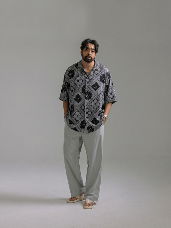 (XL-6XL)<BR>타사보 short-sleeved shirt