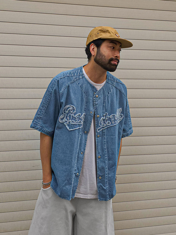 부바이다 Denim short-sleeved shirt&Jacket