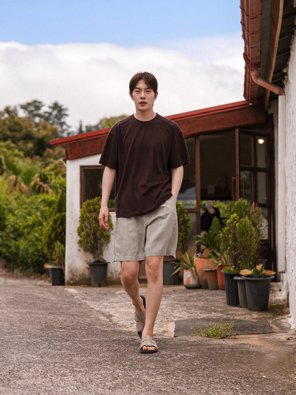 (M-5XL)<BR>아틀라스 Waffle Short T shirts