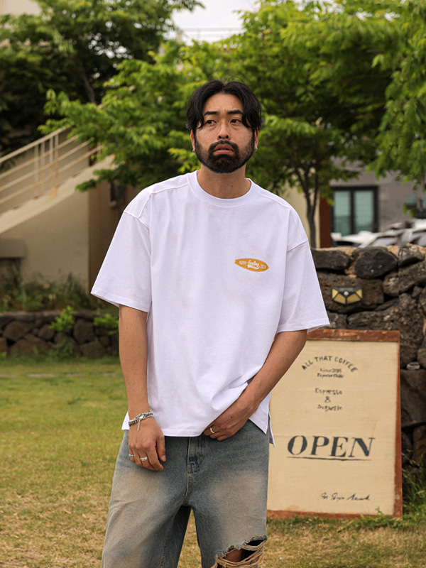 (L-5XL)<br>발린토 incised short-sleeved T-shirt