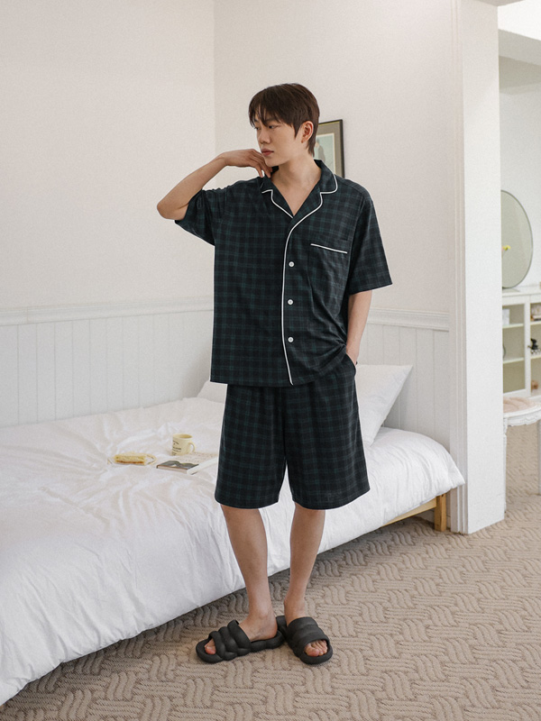 [SET](S-6XL)<br>샤르다 Homewares Set(Short-sleeve)