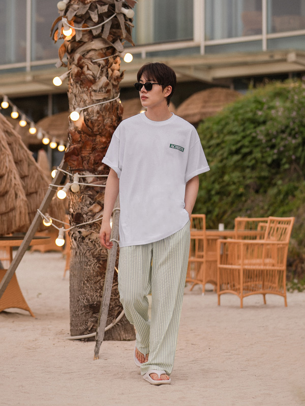 (L-5XL)<BR>어치브 Short T shirts
