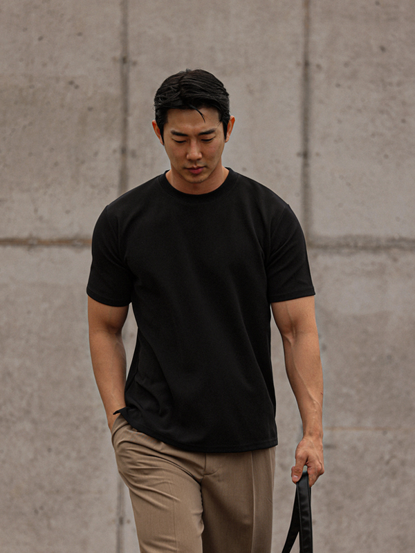 (L-6XL)<BR>바라코아 Short T shirts<br><font color="#fb5ec9"><B>[1+1]</B></font>