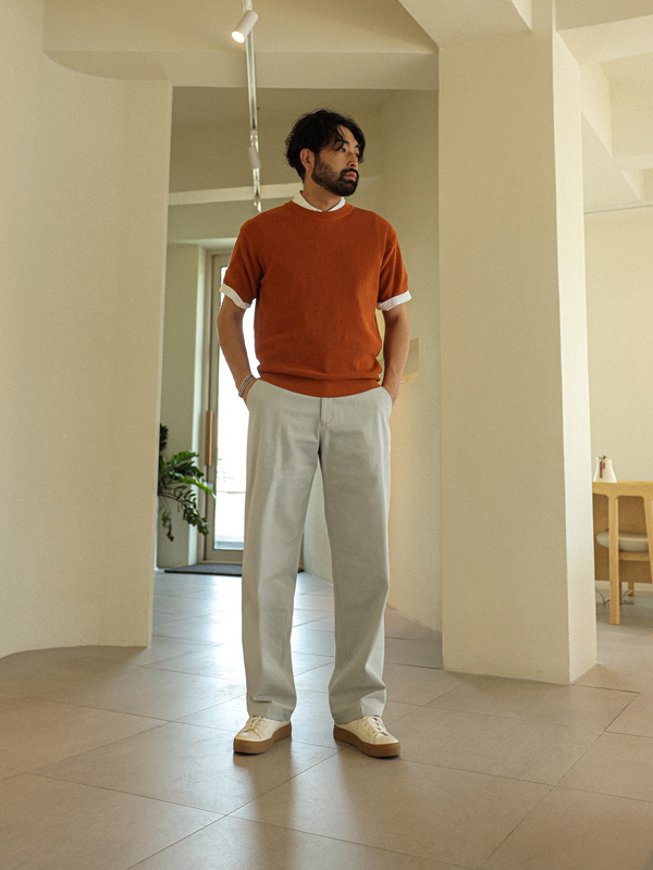 칼릭스 short-sleeved knitwear