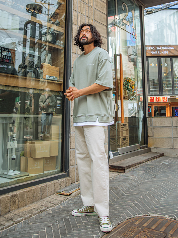 (XL-6XL)<br>푼타카 layered Short T shirts