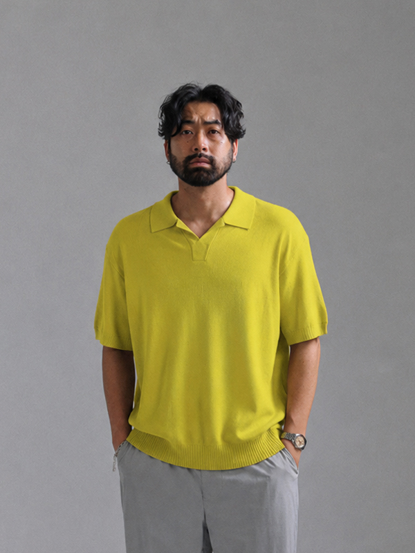 (L-5XL)<br>킨토어 Kara short-sleeved knitwear