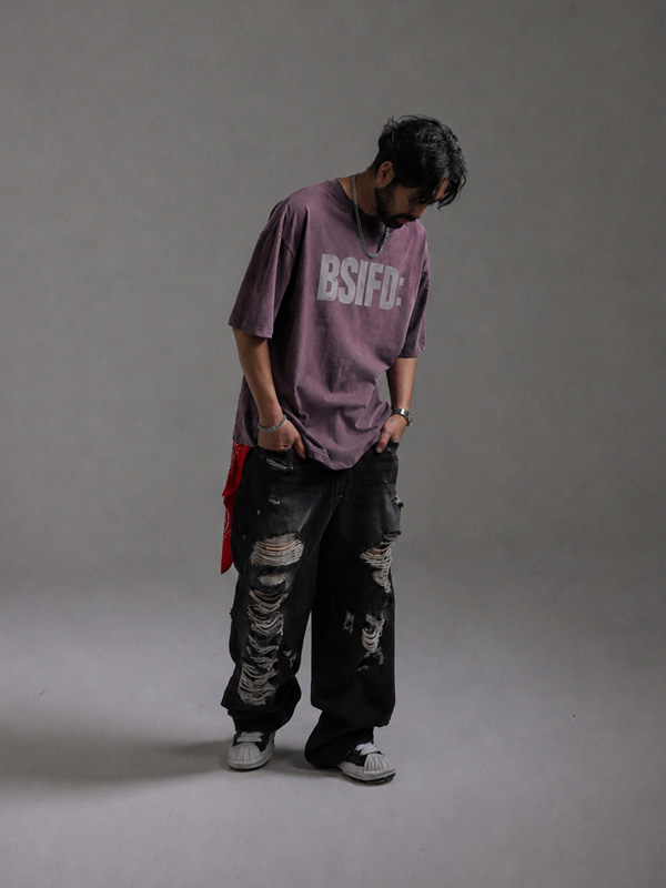 (M-6XL)<BR>모트빌 pigment Short T shirts 24324