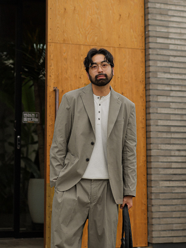 (L-5XL)<BR>오르벨린 Linen 싱글자켓 S019-J