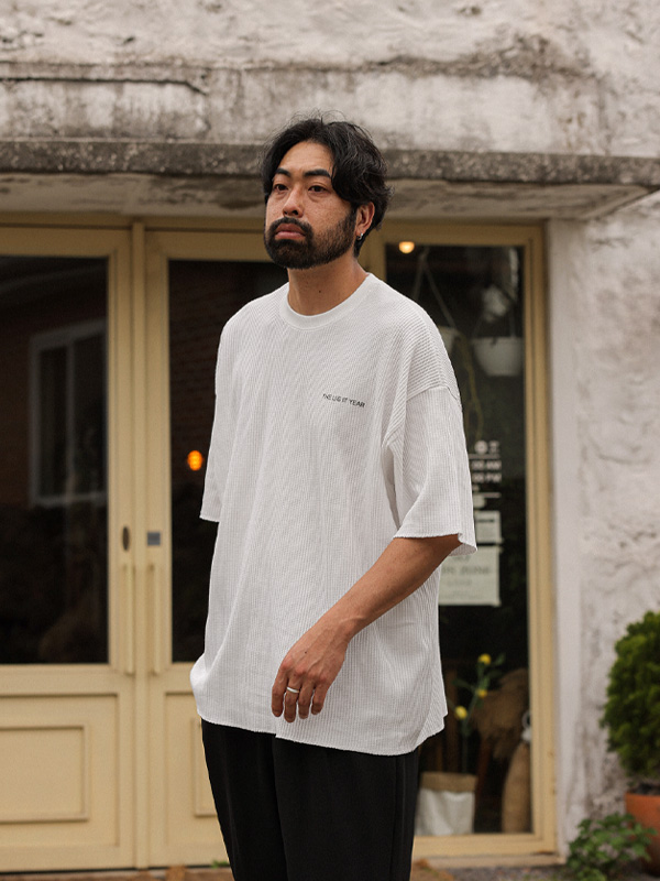 (XL-6XL)<BR>루미너리 Waffle Short T shirts