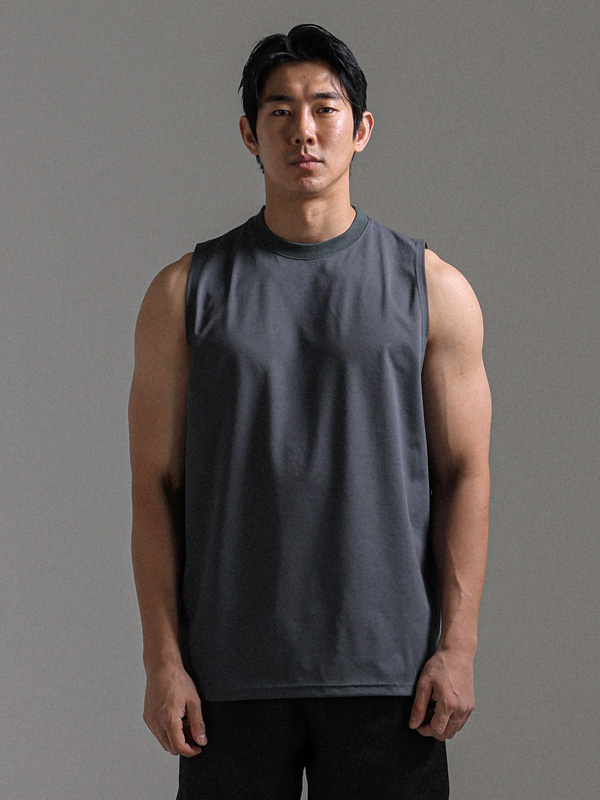 (L-6XL)<BR>토야코 데오드란트 Functional Sleeveless shirts T091