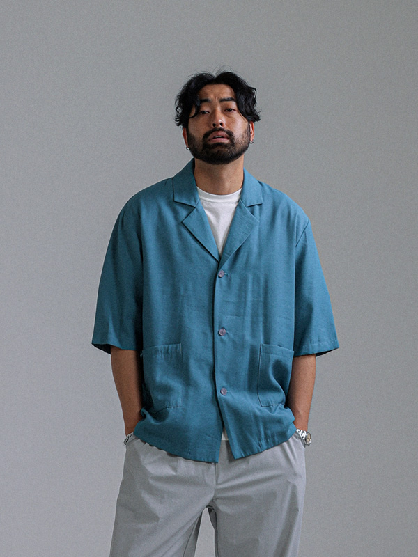 (L-5XL)<BR>쿠타로드 반팔자켓
