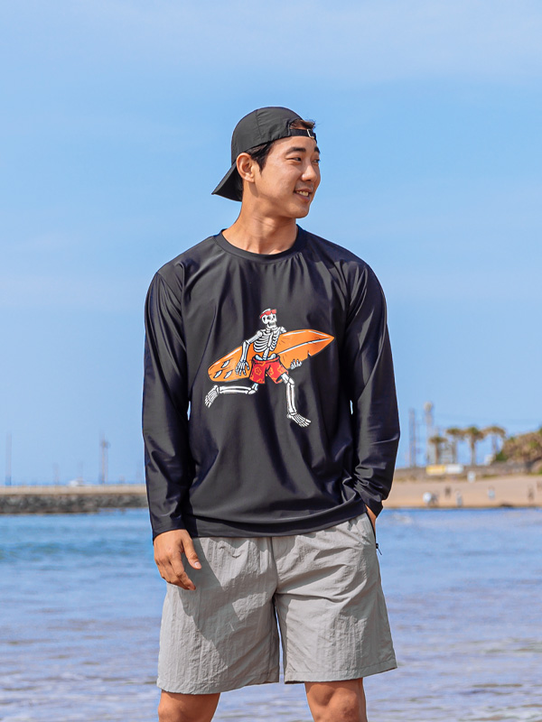 (XL-6XL)<br>서핑스컬 Creora rashguard